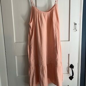 Universal Thread Coral Muslin Dress